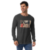 Samurai Programmer Japanese Ukiyo-e Unisex Long Sleeve Tee 7 - Samurai Original