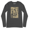 Samurai Voice Actor Japanese Ukiyo-e Unisex Long Sleeve Tee 2