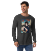 Samurai Photographer Japanese Ukiyo-e Unisex Long Sleeve Tee