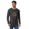 Onna Bugeisha Riding Horse Japanese Ukiyo-e Unisex Long Sleeve Tee - Samurai Original