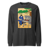 Samurai BBQ Barbecue Ukiyo-e Unisex Long Sleeve Tee