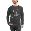 Samurai Basketball Player 3 Sport Ukiyo-e Unisex Long Sleeve Tee