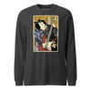 Samurai Electric Guitar Guitarist Music Ukiyo-e Unisex Long Sleeve Tee