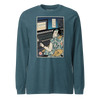 Samurai Audio Engineer Ukiyo-e Unisex Long Sleeve Tee