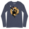 Samurai Dancing ukiyo-e Japanese Unisex Long Sleeve Tee - Samurai Original