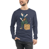 Samurai Beekeepers Ukiyo-e Unisex Long Sleeve Tee -