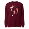 Koi Fish Japanese Ukiyo-e Unisex Long Sleeve Tee 2