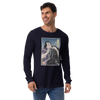 Samurai Harmonica Player Music Ukiyo-e Unisex Long Sleeve Tee -