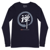 Zen Japanese calligraphy Unisex Long Sleeve Tee