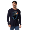 Ninja Japanese Ukiyo-e Unisex Long Sleeve Tee - Samurai Original