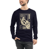 Samurai Programmer Computer Science Ukiyo-e Unisex Long Sleeve Tee