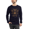 Samurai Monkey Mask Unisex Long Sleeve Tee