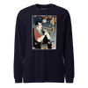 Trombone Samurai Music Ukiyo-e Unisex Long Sleeve Tee