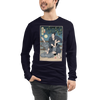 Brazilian Martial Jiu Jitsu 3 Ukiyo-e Unisex Long Sleeve Tee