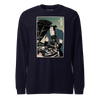 Samurai Mechanic Car Garage Ukiyo-e Unisex Long Sleeve Tee