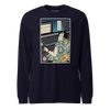 Samurai Audio Engineer Ukiyo-e Unisex Long Sleeve Tee