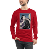 Samurai Harmonica Player Music Ukiyo-e Unisex Long Sleeve Tee -