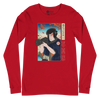 Samurai Photographer Japanese Ukiyo-e Unisex Long Sleeve Tee