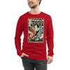 Samurai Bartender Wine Ukiyo-e Unisex Long Sleeve Tee