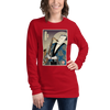 Samuai Saxophone Music Japanese Ukiyo-e Unisex Long Sleeve Tee