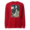 Samurai Audio Engineer Ukiyo-e Unisex Long Sleeve Tee