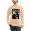 Samurai Barber Japanese Ukiyo-e Unisex Long Sleeve Tee - Samurai Original