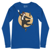 Samurai Dancing ukiyo-e Japanese Unisex Long Sleeve Tee - Samurai Original