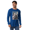 Samurai Harmonica Player Music Ukiyo-e Unisex Long Sleeve Tee -