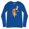 Samurai Bulldog Japanese Ukiyo-e Unisex Long Sleeve Tee 2 - Samurai Original