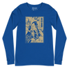 Samurai Voice Actor Japanese Ukiyo-e Unisex Long Sleeve Tee 2