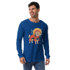 Golden Retriever Japanese Ukiyo-e Unisex Long Sleeve Tee -