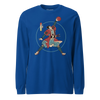 Samurai Basketball Player 3 Sport Ukiyo-e Unisex Long Sleeve Tee