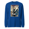 Samuai Saxophone Music Japanese Ukiyo-e Unisex Long Sleeve Tee