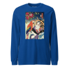 Samuai Saxophone Music Japanese Ukiyo-e Unisex Long Sleeve Tee