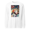 Samuai Saxophone Music Japanese Ukiyo-e Unisex Long Sleeve Tee