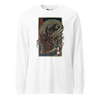 Samurai vs Dragon Warrior Ukiyo-e Unisex Long Sleeve Tee