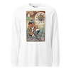 Samurai vs Virus Demon Ukiyo-e Unisex Long Sleeve Tee