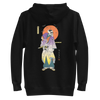 Halloween Samurai Skeleton Japanese Ukiyo-e Unisex Hoodie - Black / S