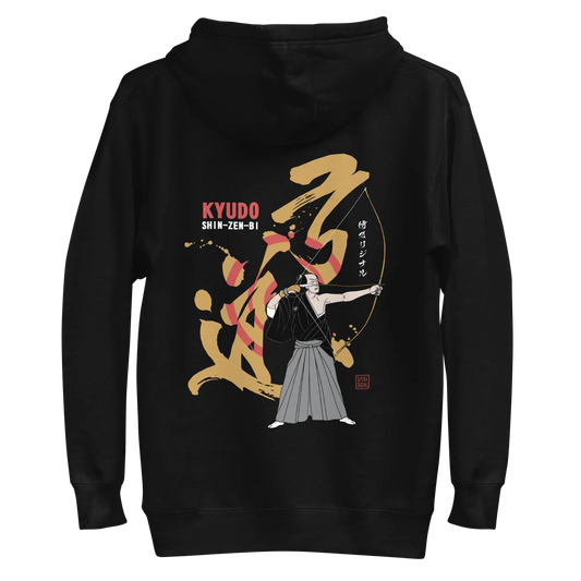 Samurai Kyudo Japanese Ukiyo-e Unisex Hoodie