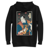 Samurai Ukulele String Instrument Ukiyo-e Unisex Hoodie