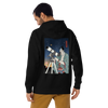 Samurai Astronomy Telescope Ukiyo-e Unisex Hoodie