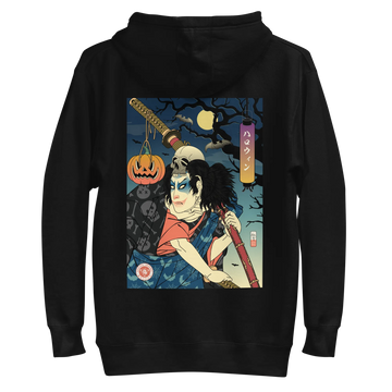 Halloween Samurai Joker Ukiyo-e Unisex Hoodie