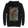 Samurai vs Dragon Warrior Ukiyo-e Unisex Hoodie