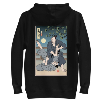 Brazilian Martial Jiu Jitsu 3 Ukiyo-e Unisex Hoodie