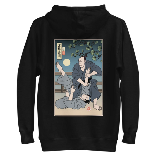 Brazilian Martial Jiu Jitsu 3 Ukiyo-e Unisex Hoodie