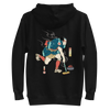 Samurai Play Curling Ukiyo-e Unisex Hoodie