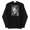 Geisha Voice Actor Japanese Ukiyo-e Unisex Hoodie - Black / S