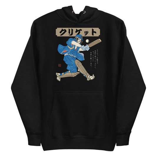 Samurai Cricket Japanese Ukiyo-e Unisex Hoodie - Samurai Original