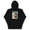 Samurai Hunts Sasquatch Japanese Ukiyo-e Unisex Hoodie - Black / S