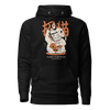 Halloween Cat Maneki Neko & Jason Voorhees Mask Unisex Hoodie